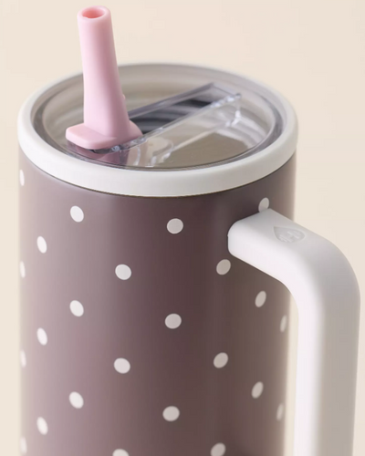 Dot & Striped 40oz Tumbler